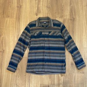 Patagonia Long Sleeved Fjord Flannel Shirt